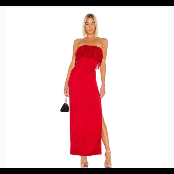 Lovers + Friends Dresses & Skirts - Lovers + Friends NWOT satin/lace slip dress. Small